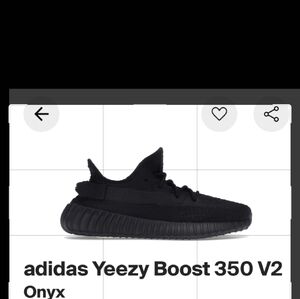 Adidas Yeezy Black Sneakers